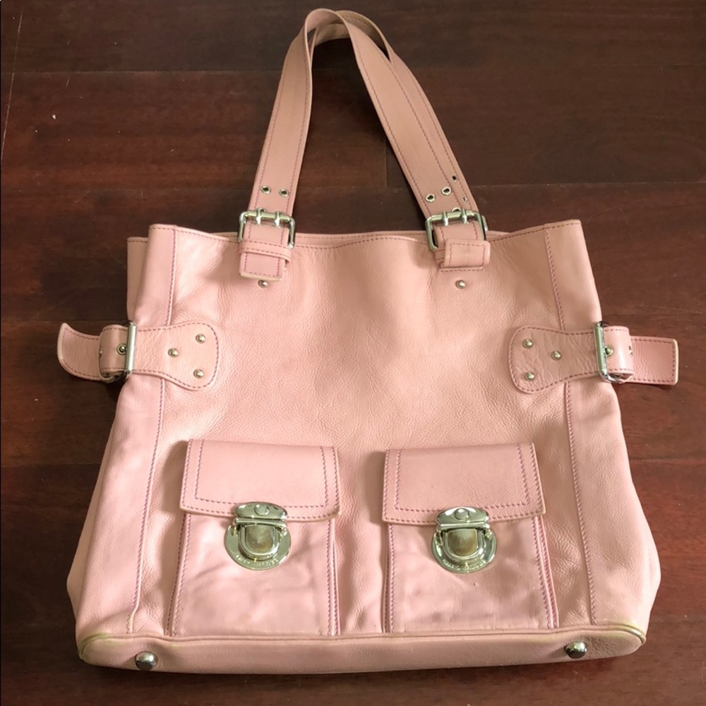 Marc Jacobs Pink Leather Tote